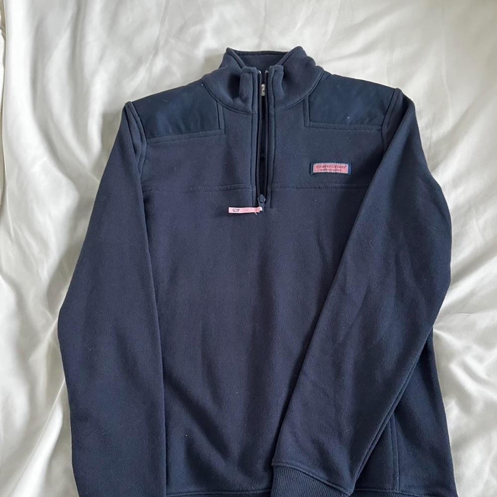 Vineyard vines dreamcloth relaxed shep shirt quarter zip